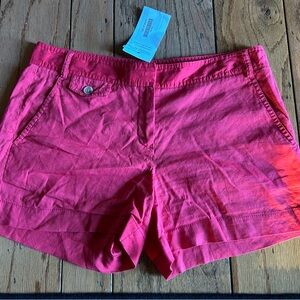 Theory Vibrant Pink Women's Shorts